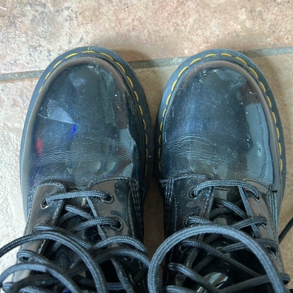 RARE Rainbow patent doc martens 1460 - Picture 8 of 10